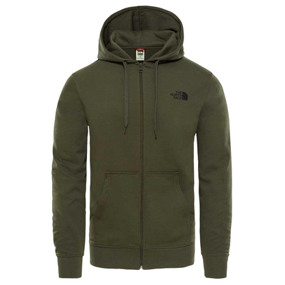 The North Face Felpa con cerniera intera e cappuccio da uomo Open Gate NF00CG46I0P1 verde