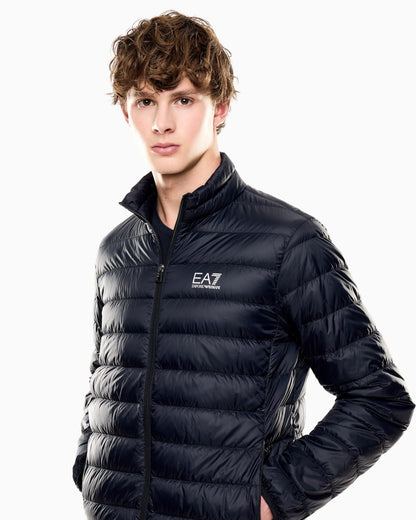 EA7 Emporio Armani Piumino Packable Uomo 8NPB23 PNGPZ Blu Train Core PE26