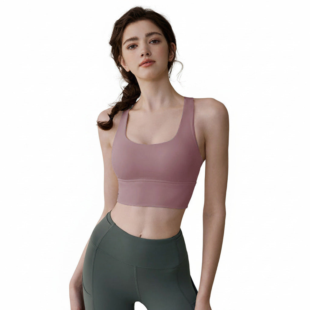 Reggiseno Sportivo Alta Intensità – Bra da Corsa Donna Push Up, Supporto Elevato e Traspirante