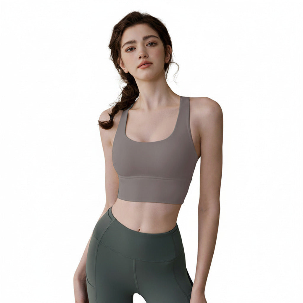Reggiseno Sportivo Alta Intensità – Bra da Corsa Donna Push Up, Supporto Elevato e Traspirante