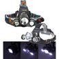 Rechargeable LED Headlamp Torch 3 LEDs 5000 Lumens Cree T6 R5 Head Helmet