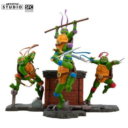 ABYSTYLE - SFC TEENAGE MUTANT NINJA TURTLES 98 "LEONARDO" FIGURE TARTARUGHE 21CM