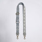 Women's Style Bags - Green Geometric Pattern Shoulder Strap for Bag