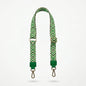 Women's Style Bags - Green Geometric Pattern Shoulder Strap for Bag