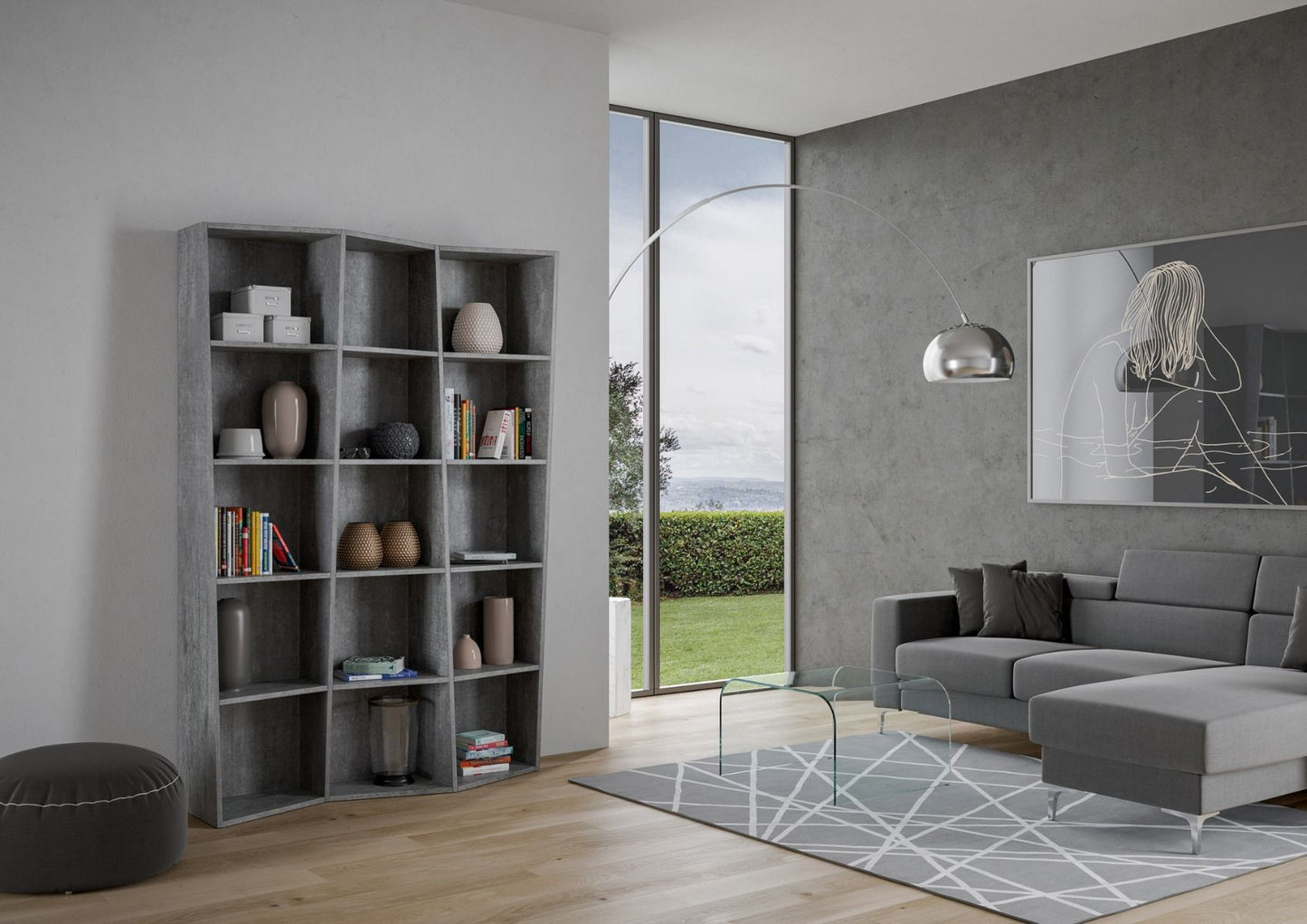 Librerie TREK Serie 3, 5, 7: Design Elegante e Versatile per Ogni Spazio