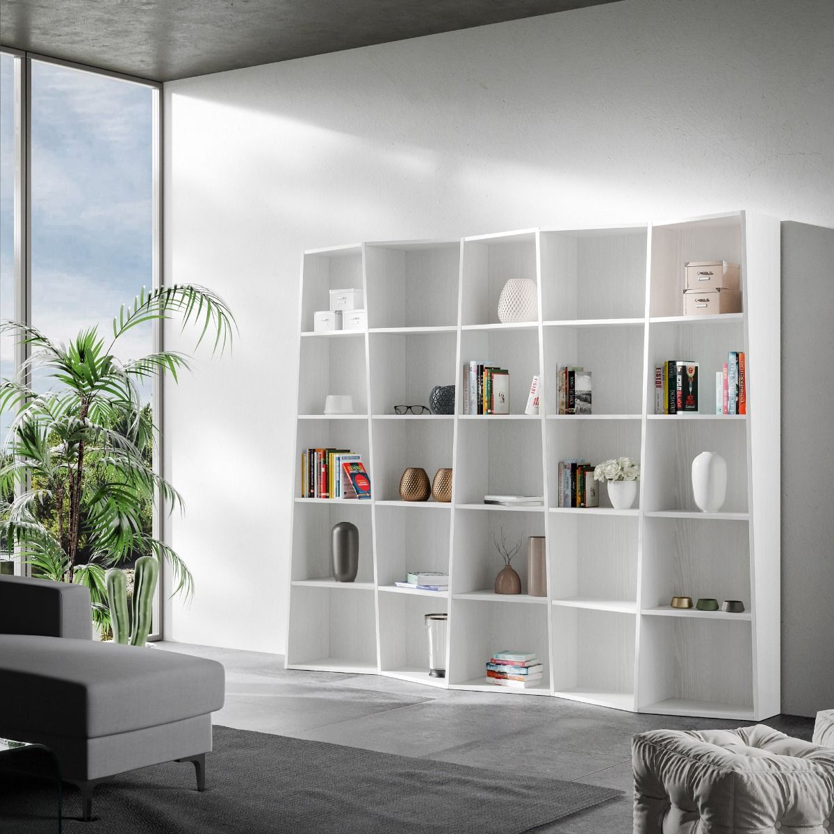 Librerie TREK Serie 3, 5, 7: Design Elegante e Versatile per Ogni Spazio