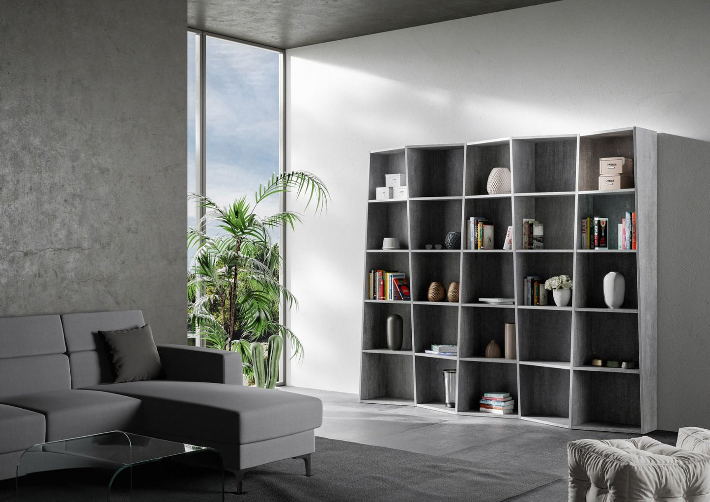 Librerie TREK Serie 3, 5, 7: Design Elegante e Versatile per Ogni Spazio