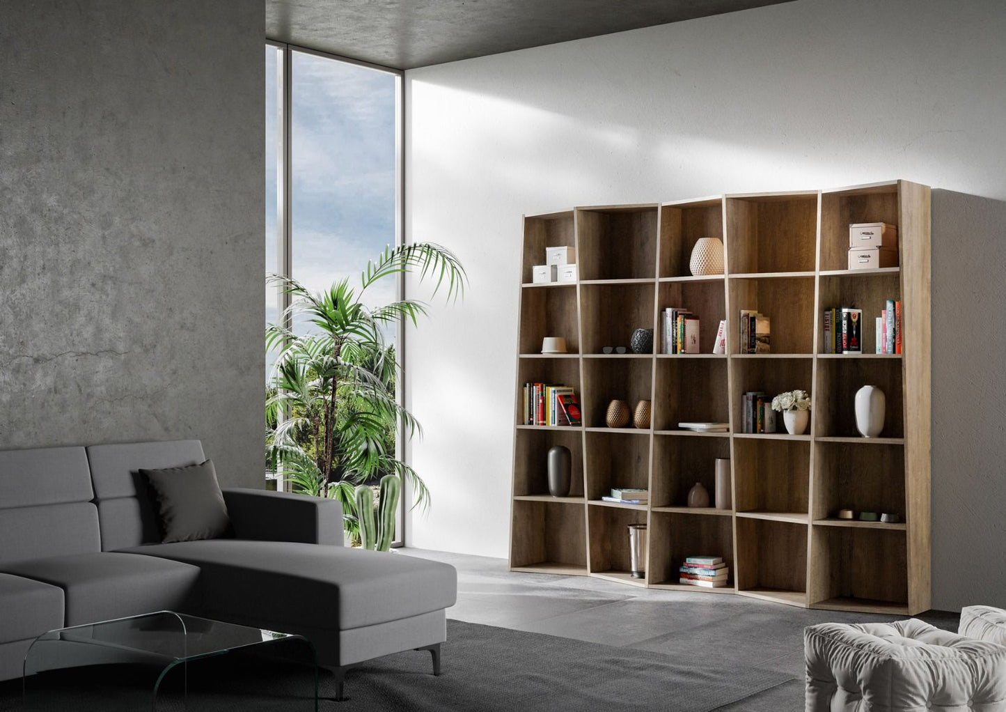 Librerie TREK Serie 3, 5, 7: Design Elegante e Versatile per Ogni Spazio