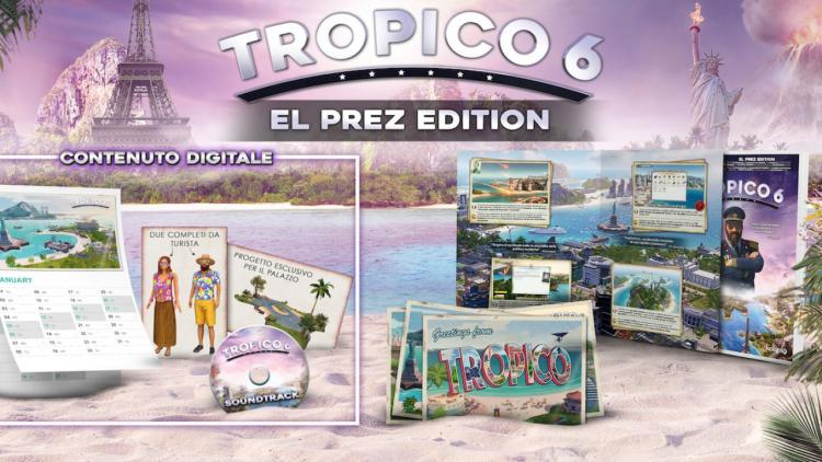 Tropico 6 El Prez Edition PS4 Videospiel Deutsch Spiel EU PlayStation 4 Neu