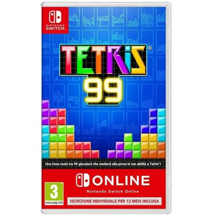 Tetris 99 + Nintendo Switch Online 12 Monate Nintendo Italienisch Videospiel Neu
