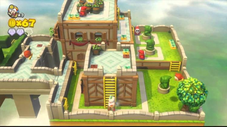 Captain Toad Treasure Tracker Nintendo Switch Videospiel Hülle EU Mehrsprachig (ITA)