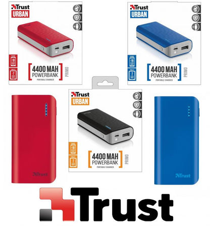 Tust-Urban Power Bank Externer Akku Tragbares Universal-Ladegerät 4400