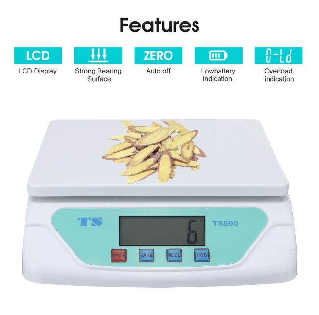 Professionelle digitale Tischwaage 1g-25kg Labor Küche