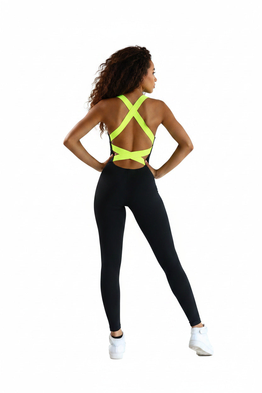 Tuta Sportiva Donna Intera – Completo Fitness Aderente Elasticizzato