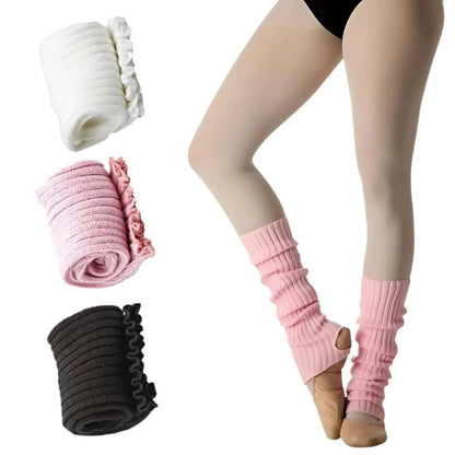 Scaldamuscoli Ballerine Danza Classica calzerotti con staffa