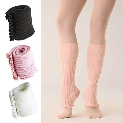 Scaldamuscoli Ballerine Danza Classica calzerotti con staffa