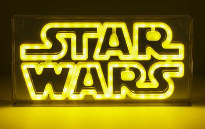 Paladone Tisch-/Wandlampe Star Wars Logo LED Neon Licht 30cm 3D Offiziell