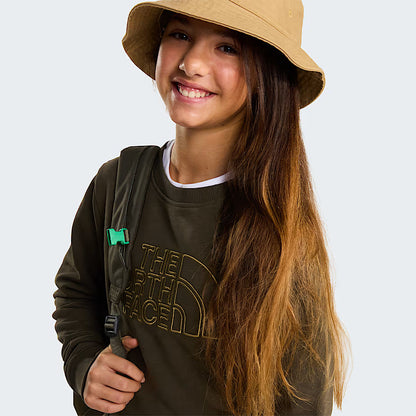 The North Face Felpa Drew Peak Junior Verde New Taupe Green - NF0A8AXX21L