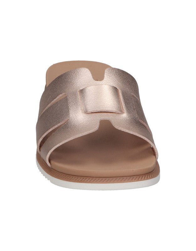 Skechers BOBS Desert Kiss Low Peak Look 114707/RSGD Rosa Gold – Sandali Donna Vegan