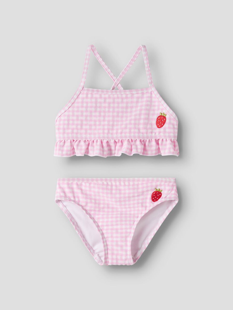 name it Bikini Bimba NMFZAMMER 13239670 Rosa - Costume Due Pezzi Mare PE26