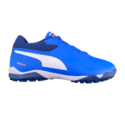 Puma Scarpa Calcetto Junior Truco III TT 108729-01 Blu - Perfezione per i Campioni di Domani