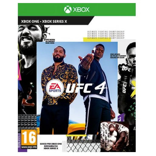 Ufc 4 Xbox One / Series X Offizielles italienisches Videospiel Ufc Kampfspiel Neu