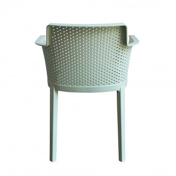 Poltrona Cathy - Poltrona impilabile in polipropilene - Dimensioni: 60x58x76.5cm