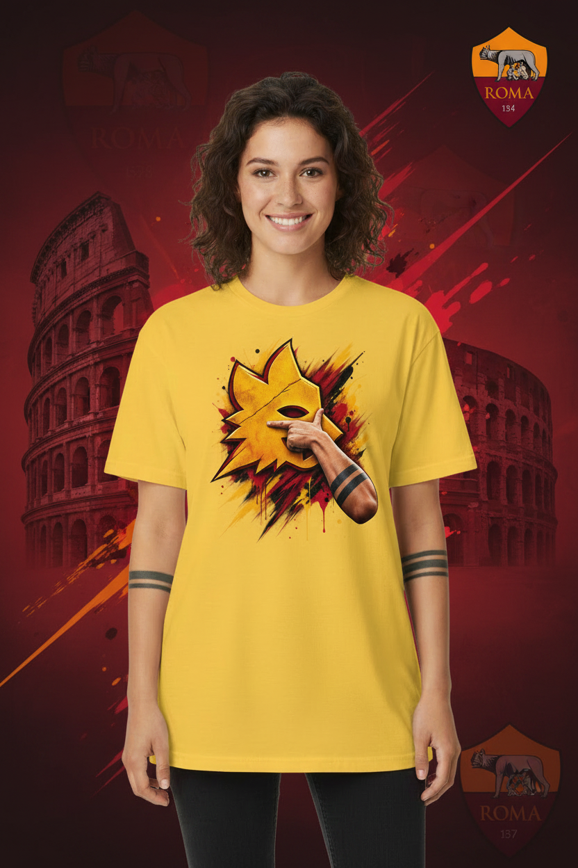 Roma – Lupa & Dybala Mask T-Shirt | GALESPORT