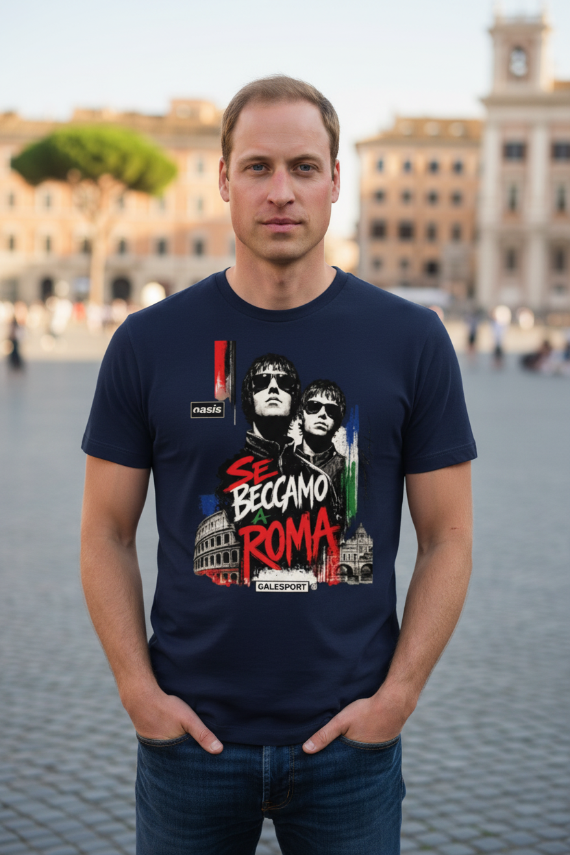 OASIS Roma 2027 – T-Shirt Unisex Britpop | GALESPORT