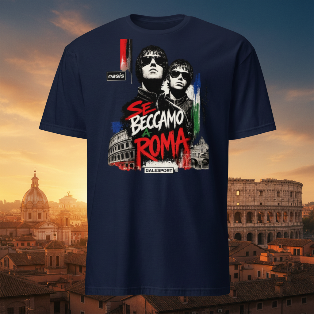 OASIS Roma 2027 – T-Shirt Unisex Britpop | GALESPORT
