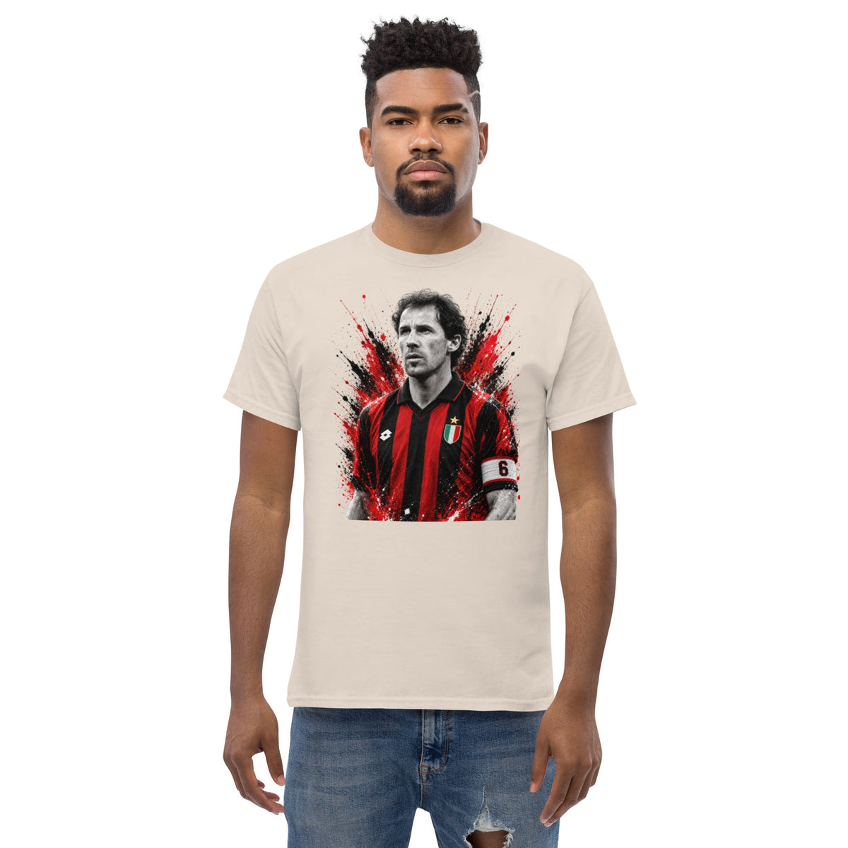 Franco Baresi – T-Shirt Calcio Icone da Stadio | GALESPORT