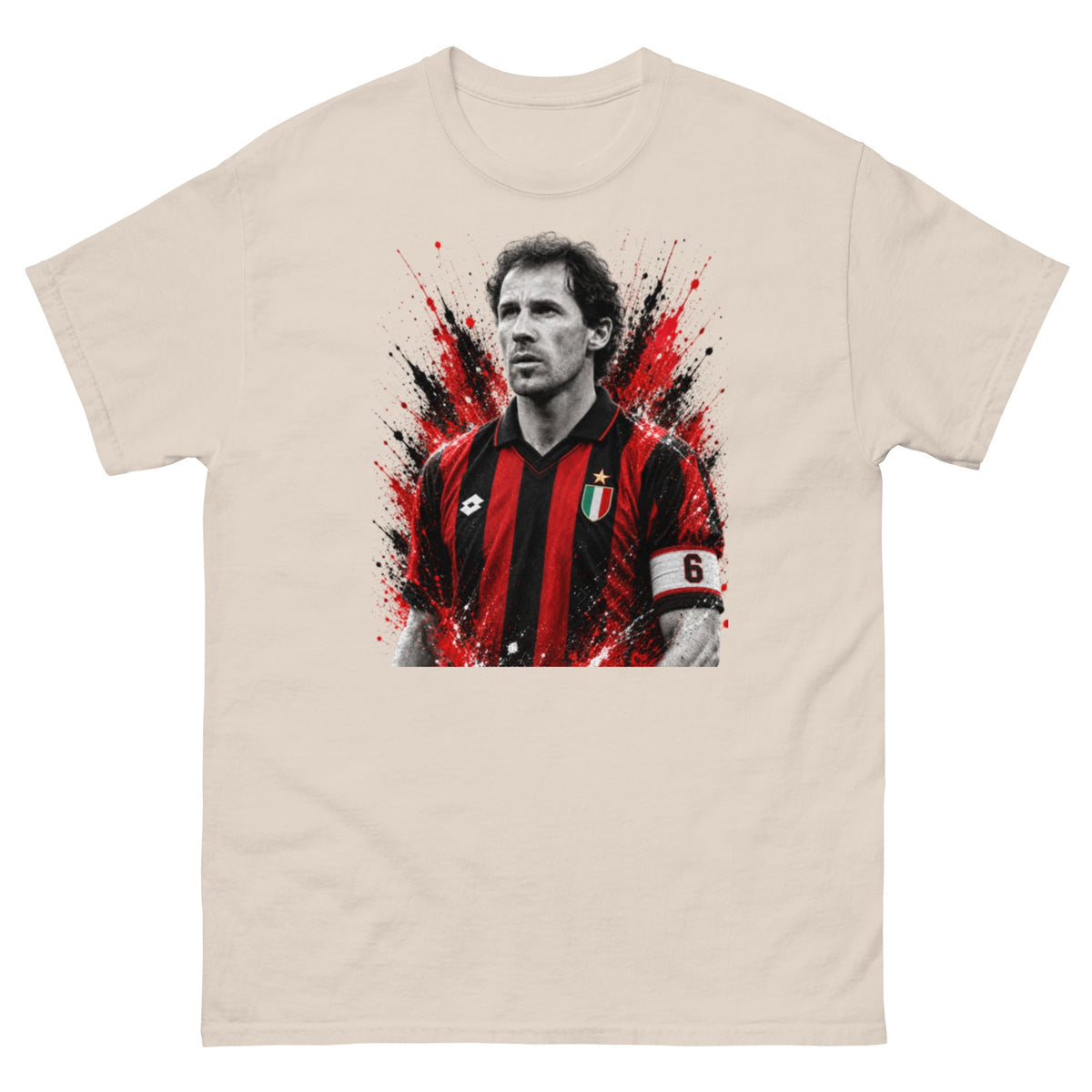 Franco Baresi – T-Shirt Calcio Icone da Stadio | GALESPORT