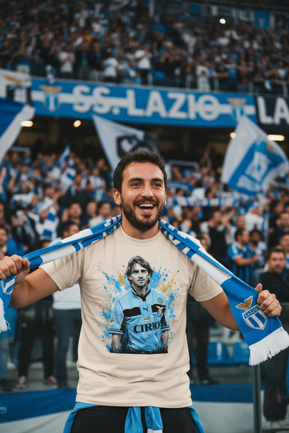Roberto Mancini – T-Shirt Calcio Icone da Stadio | GALESPORT