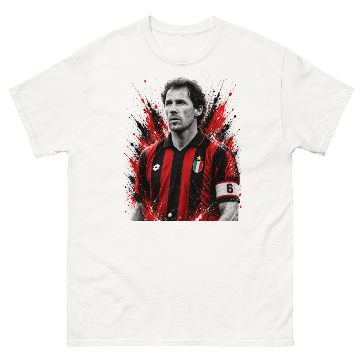 Franco Baresi – T-Shirt Calcio Icone da Stadio | GALESPORT