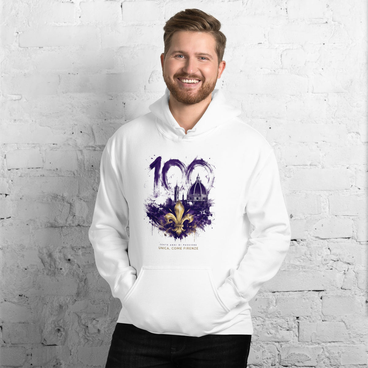 Felpa Firenze 100 | Fiorentina Centenario 1926–2026 | GALESPORT