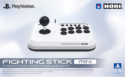 Hori Fighting Stick Mini Arcade PS5 PS4 PC Pad Controller Tekken Street Fighter