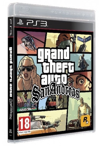 Gta Grand Theft Auto: San Andreas PS3 Videospiel Playstation 3 Neu Versiegelt