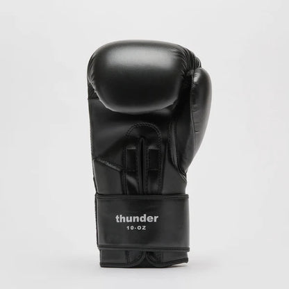 Leone Guanti Boxe Thunder GN383 Nero 12 oz – Guanti unisex, protezione, allenamento, imbottitura tecnica