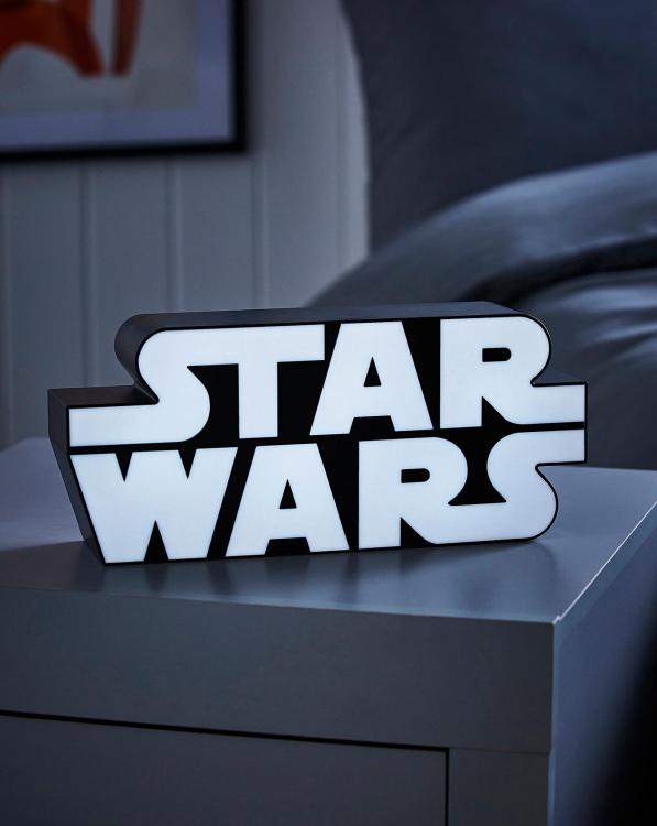 Paladone Lampe Star Wars Logo Leuchte LED Neon 28cm Kult Krieg der Sterne Sw