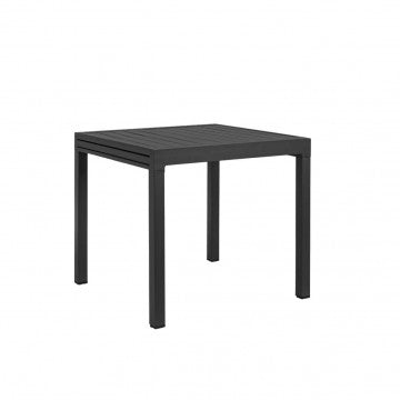 Tavolo Hawaii allungabile in alluminio - 90/180 x 90
