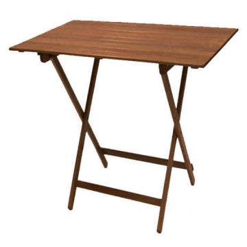 Tavolo da picnic in legno di faggio 60 x 100 noce