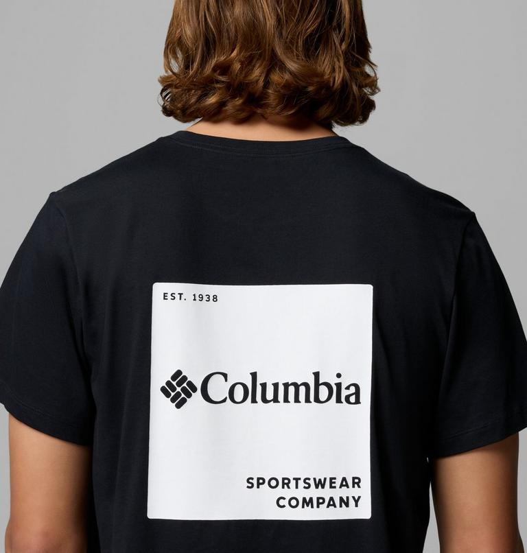 Columbia T-shirt Cotone Biologico CSC™ Logo Uomo 2155011 010 - Nero