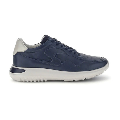 Stonefly Sneakers Uomo Pelle Nappa 223400-100 Blu Blusoft Memory®