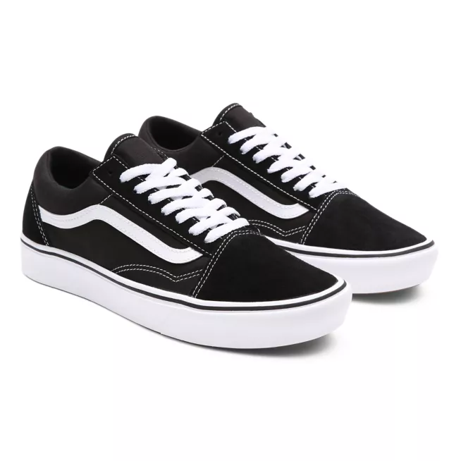 Vans ComfyCush Old Skool Unisex Black White - VN0A3WMAVNE