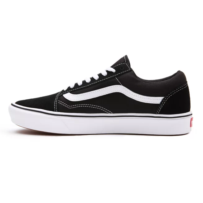 Vans ComfyCush Old Skool Unisex Black White - VN0A3WMAVNE