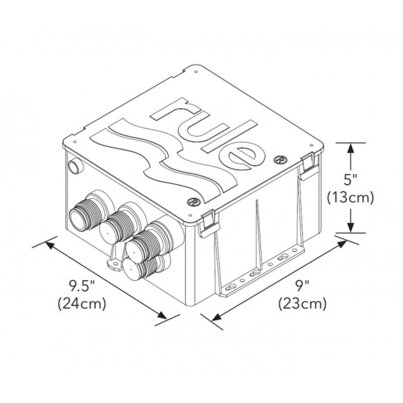 Rule Pozzetto Doccia 800GPH 24V