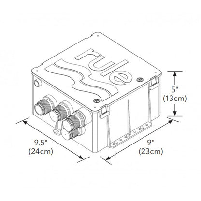 Rule Pozzetto Doccia 800GPH 24V