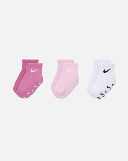 Nike calza infant antiscivolo NN1131-ACG bianco rosa