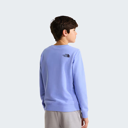 The North Face Felpa Drew Peak Junior Azzurro - NF0A8AXXG74