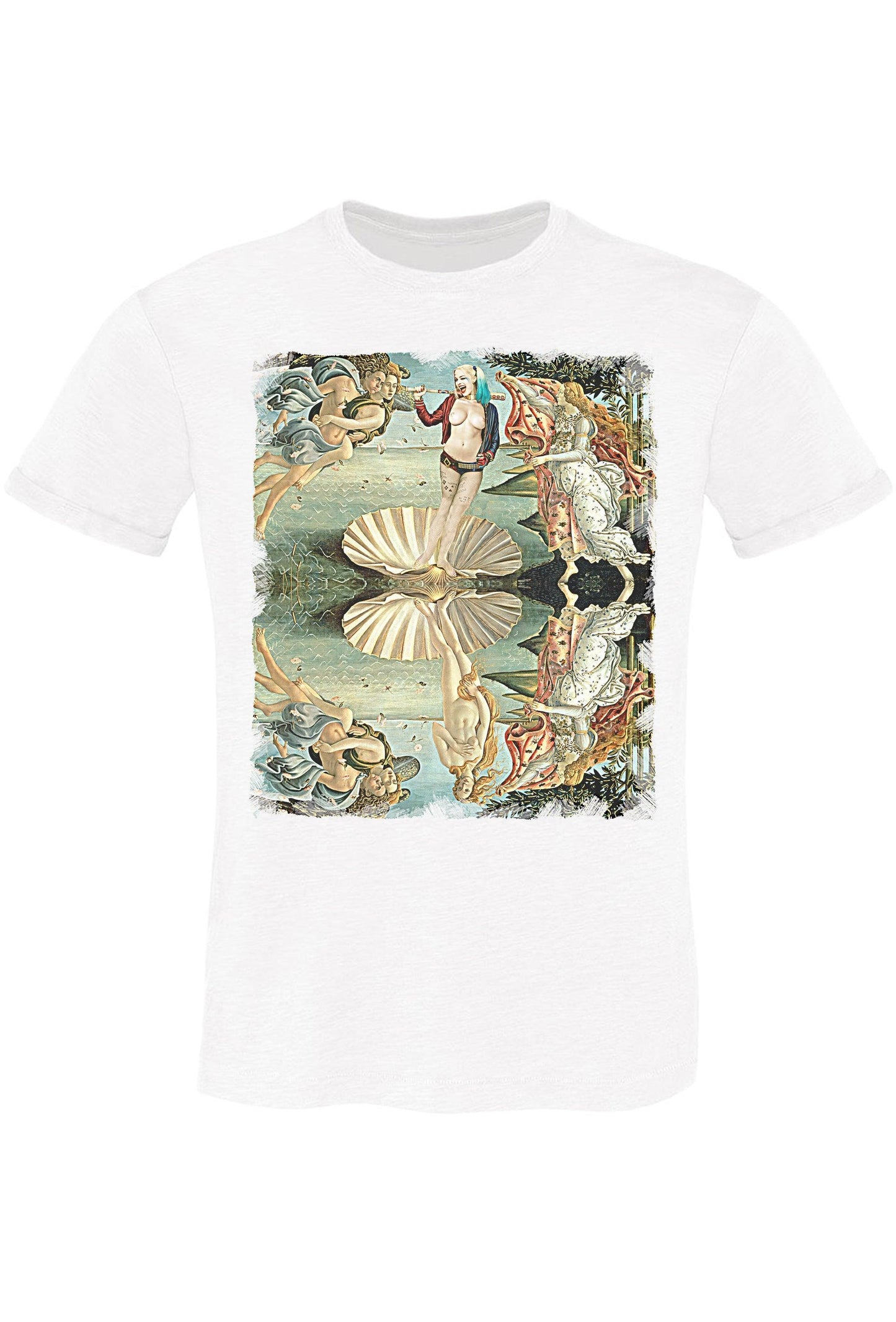 Venere Harley Quinn - T-shirt Uomo 100% Cotone Slub